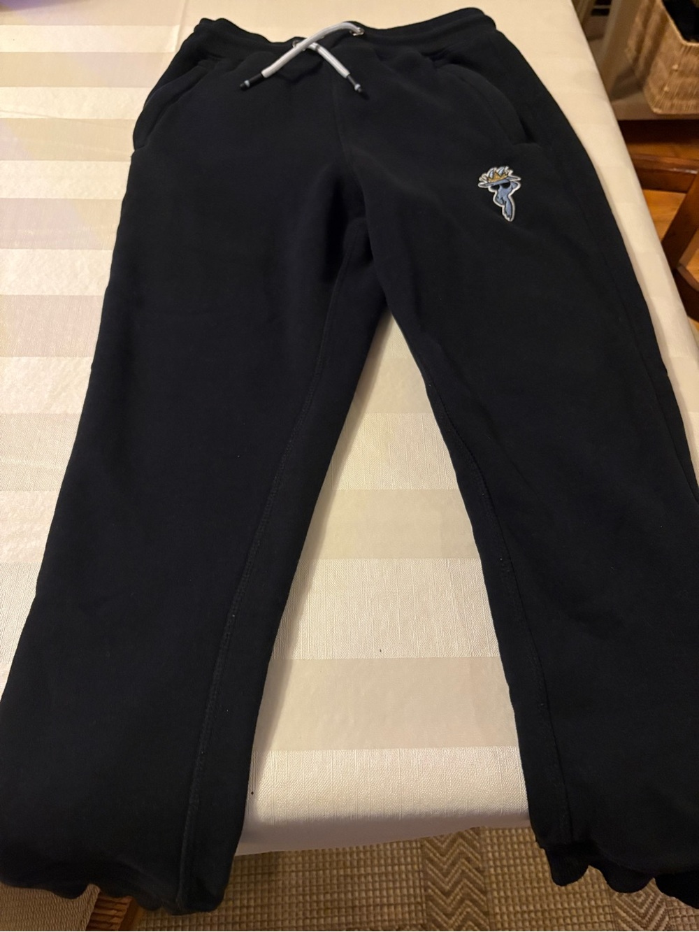 GOAT USA Black Youth Large Joggers